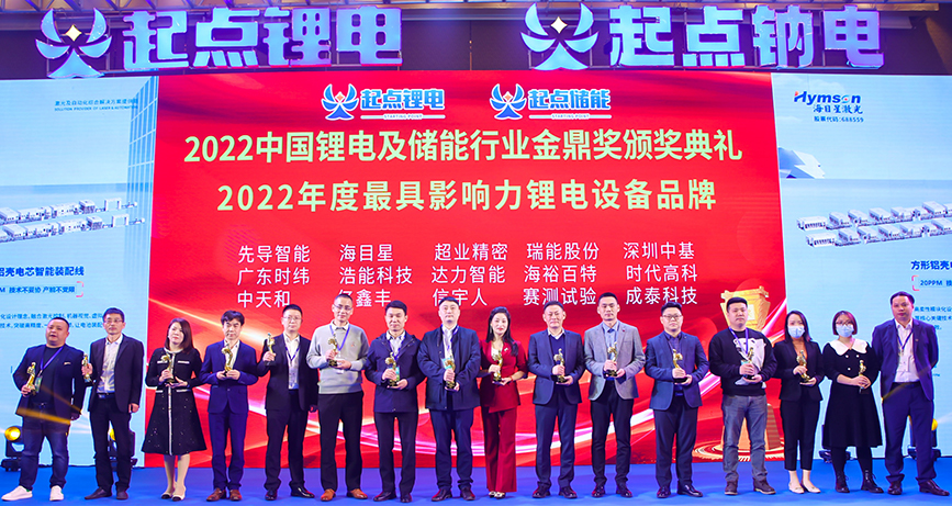 亚星会员注册荣获中国最具影响力锂电设备品牌“金鼎奖”并发表“SDC涂布机与双碳政策”主题演讲